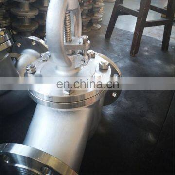 SS304 SS316 CF8M PN16 DN0 DN150 Manual Globe Valve For Acid