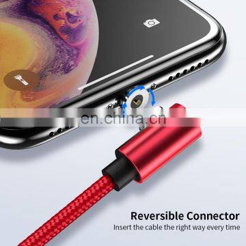 3 In 1 Usb Cable Magnetic Micro Usb Fast Charging Nylon 1M 2020 New Product Cable Original Factory Wholesale Data Line Cable photo-5