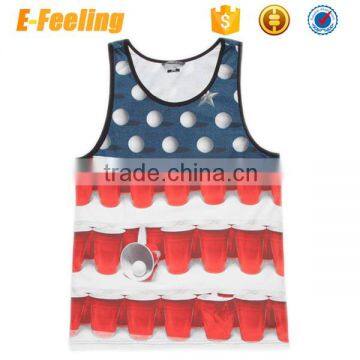 Wholesale Custom Digital Print Tank Top