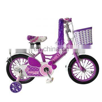 Fashionable Pink Little Princess Bicycles For Baby/Cheap Sepeda Anak 12 Inch Children Bikes