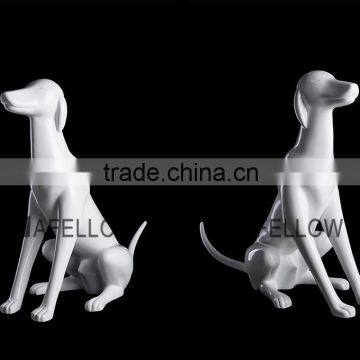 Fashion Fiberglass Dog Mannequin,white Mannequin Manikin Dog Wholesale Mannequin G1-BK