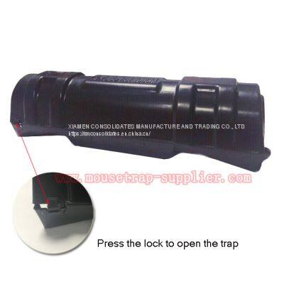 Plastic Mouse Lockable Bait Station Rat Rodent Control Tunnel Trap Catcher photo-3