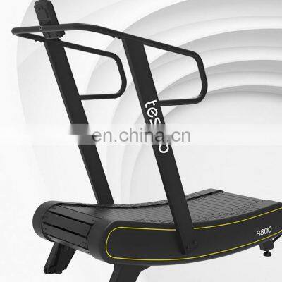 environmental gym treadmill with best price guarantee  no electric fitness equipment save power Curved treadmill & air runner