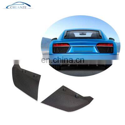 Carbon Fiber R8 Rear Splitter for AUDI R8 V10 Base Coupe 2-Door 2016-2018