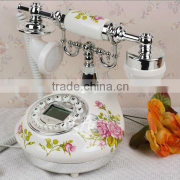 cheap corded old fashion desk telephone