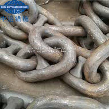 60mm China marine anchor chain stockist anchor chain factory