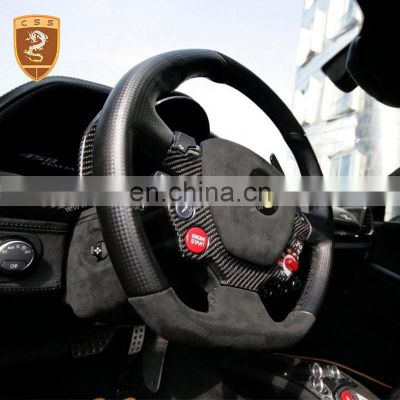 High Glossy Finish Dry Carbon Fiber Steering Wheel Shift Paddle For Ferrari 458 Upgrade F12