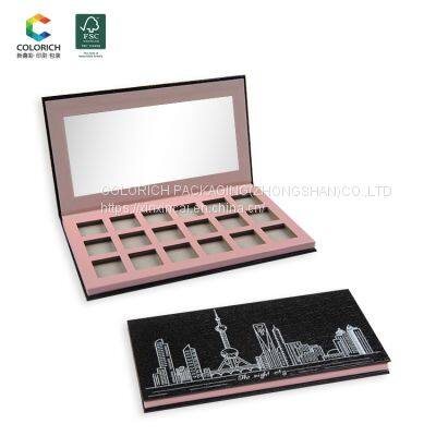 Makeup Eyeshadow Palette Private Label Custom Logo Palette Packaging Diy Eyeshadow Empty Palette photo-3