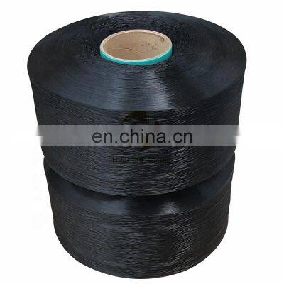 Pp Recycled Yarn 900D  black intermingled