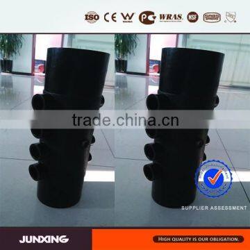 polyethylene fitting PE PEHD geothermal pipe fittings ten way manifold