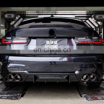 Ludawei New 3 Series G20 G28 Modified Decoration Accessories 320i 325i 330i Pilot Rear Lip for BMW photo-3