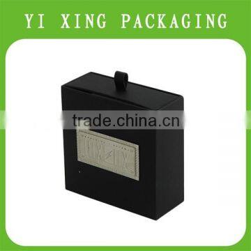 Charming Package Black Jewelry Box,Paper Jewelry Box Set