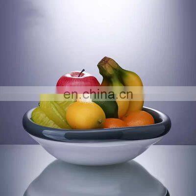 Nordic Creative Glass Fruit Tray Decoration For Living Room Coffee Table Storage Decoration