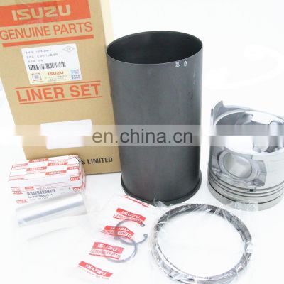 1-87813766-1 1878137661 Cylinder Liner Kit for 4HK1 6HK1 Excavator Engine Parts