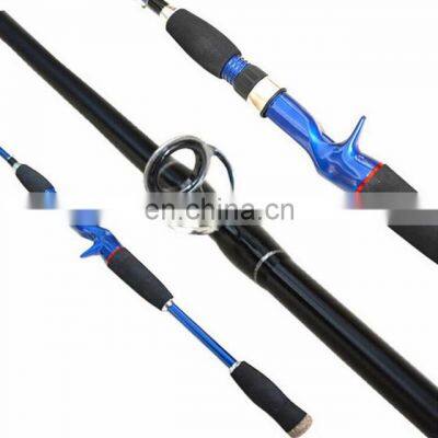 Wholesale AlibabaTop Quality 2.1m 2 Section Carbon Fiber Boat Fishing Rods