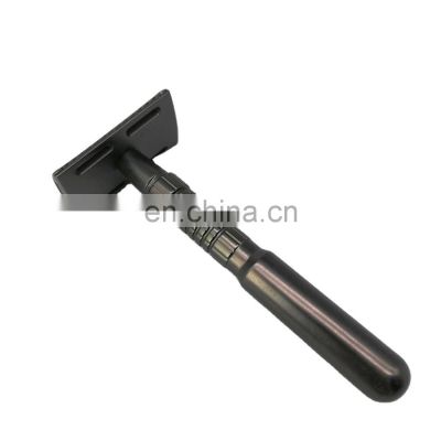 Zinc Alloy Material Men Stainless Steel Double Edge Stainless Steel Safety Razor