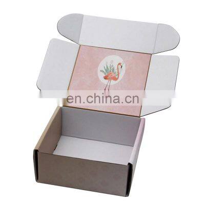 High Quality Custom Printed Corrugated Cardboard Cactus Toy Packaging Mailer Box For Flamingo Toy