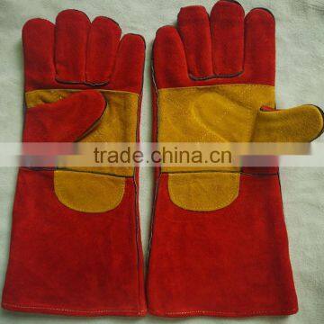 leather welding gloves for welders with cheap price