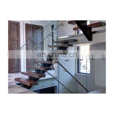 indoor staircase designs Modern Household Straight Stairs/Mono Beam Staircases