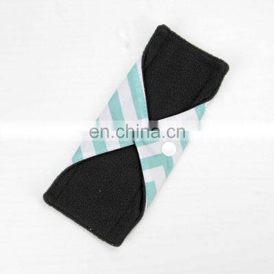 Women's Recycled and Comfortable Bamboo Carbon Cloth Reusable Washable Menstrual Pad, Sanitary Napkins photo-3