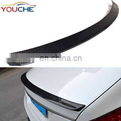 AMG style rear trunk spoiler wings for Mercedes CLS class W218  sedan 2011-2017 carbon fiber rear spoiler