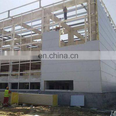 Galvanized Prefabricated Steel Frame Building Steel Storage Warehouse