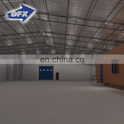 Prefab Gable Frame Metal Building Prefabricated Industrial Steel Structure Warehouse