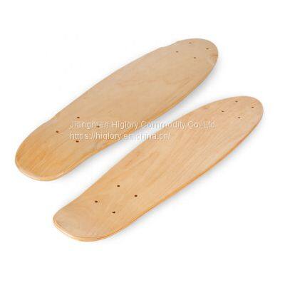 Blank Custom Fish Board Canadian Maple Blank Cruise Skateboard Decks photo-4