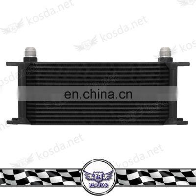 Universal Aluminum Engine 16 Row 10AN Transmission Oil Cooler Radiator For Car