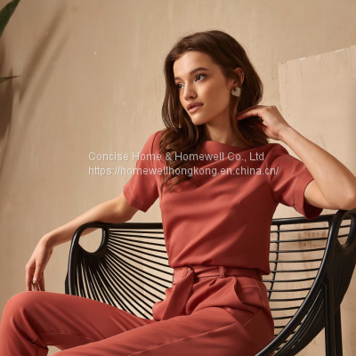 Concise Luxury Leisure Chair LC-2805 Solid Metal Chair photo-2