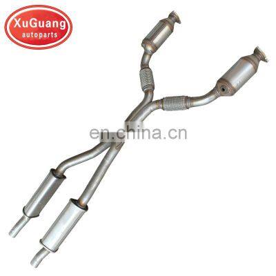 XUGUANG automobile car part exhaust catalytic converter for Audi A6l 2.4 2.8