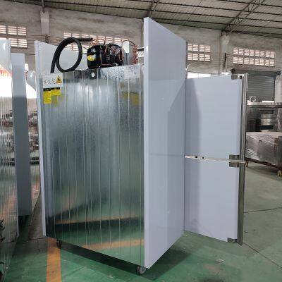 Commercial 201 Stainless Steel Four Doors Upright Refrigerator for Hotel Kitchen Project photo-4