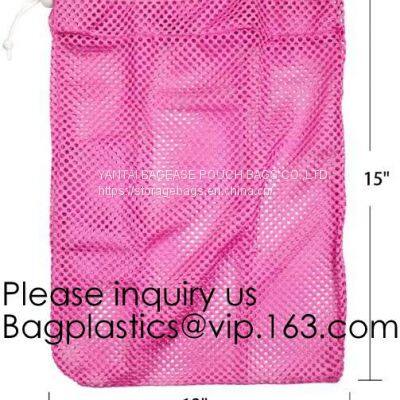Mesh Laundry Bag Heavy Duty Drawstring Bag, Factories, College, Dorm, Travel Apartment Blouse, Hosiery, Stocking, Underwear Bags photo-4