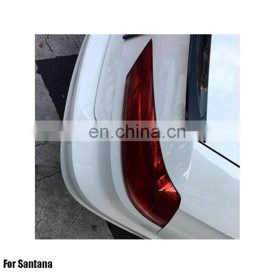 ABS Primer Painted Back Rear Spoiler Lip Wing For Santana 2016-2018 Rear Spoiler photo-2