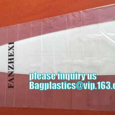 Perforated Clear Plastic Garment Cover on Roll,disposable Plastic Garment Bags in Dry Cleaner,Suit Dress Garment Bag for photo-5