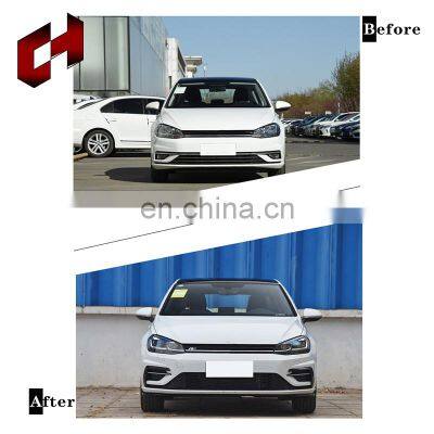 CH New Upgrade Luxury Bumper Grille Vehicle Modification Parts Facelift Modified Parts For Golf 7.5 to R Line photo-4