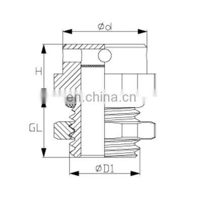 M5 M6 M8 M12 M20 IP67 IP68 Aluminum Breather Waterproof Air Vent Plugs photo-3
