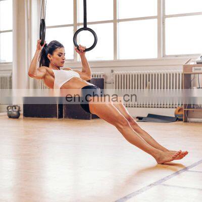 Fitness Customised Abs Adjustable Straps Gymnastic Plastic Rings Set photo-5