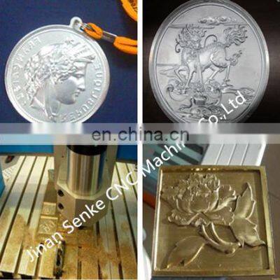 6090 Four Head ATC Tool Change Brass Moulding Making Cnc Router Metal Cutting Machine photo-5