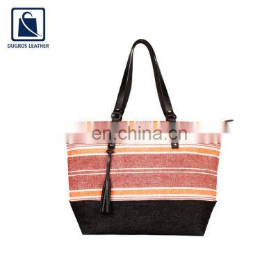 Trendy Design Hot Selling Women Genuine Leather Shopper Bag at Attractive Price