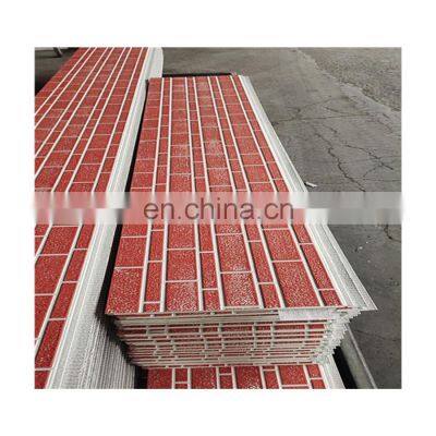 Insulated panel wall galvanized steel panel insulated wall metal carved sandwich panel