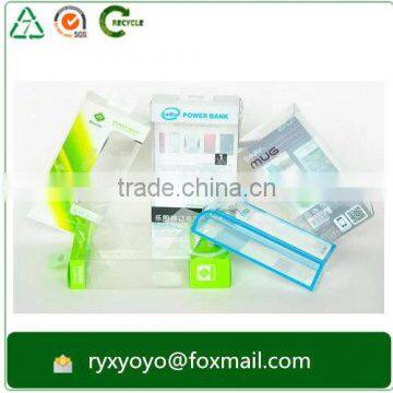 plastic utility transparent small pp box with cmyk printing