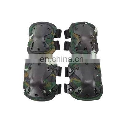 Tactical Four Pieces Knee Pads Elbow Pads Set Men's Outdoor Motorcycle Camo Protecting Sports Tactical Knee Pads photo-2