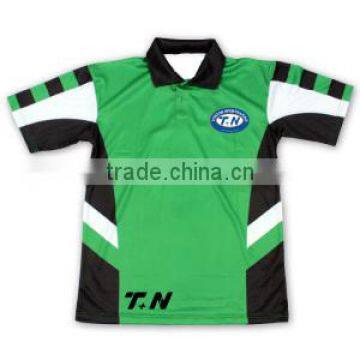 Customized sublimation polo shirts / cool mesh sublimation polo shirts