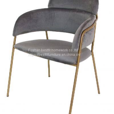 XC218 whole sell price  stainless steel dining chair modern design