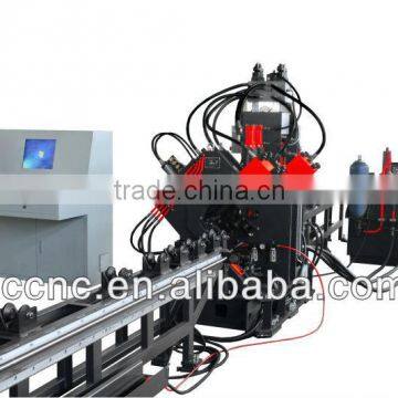 cnc angle machine with punching, marking and cutting function model APC0808