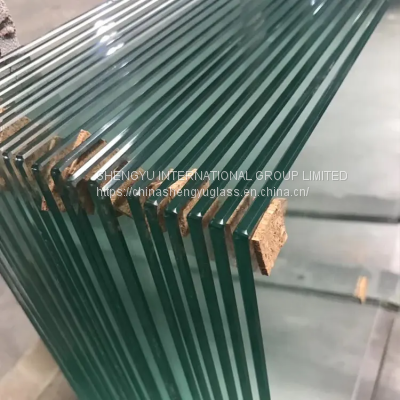 3mm~19mm Flat and Curved Clear Tempered Glass