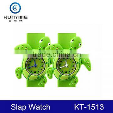 cute turtle design slap watch digital watch for kids cheap fancy watch