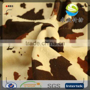 China manufacturer polyester 220gsm animal print guangzhou textile