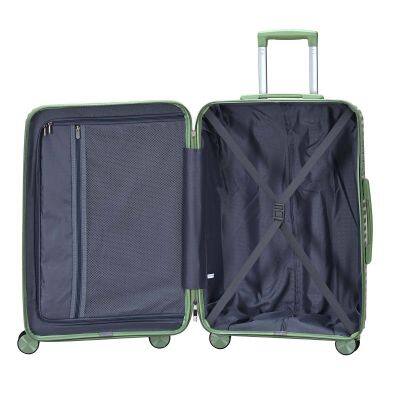 Luxury pp Trolley Luggage New Arrival OEM ODM Travel Bags for Female Male Ultra Capacity Suitcase photo-3